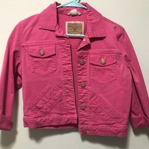 Pink Jean Jacket
